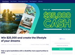 Win $25,000 and create the lifestyle of your dreams