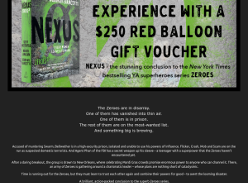 Win $250 Redballooon voucher Nexus: Zeroes 3