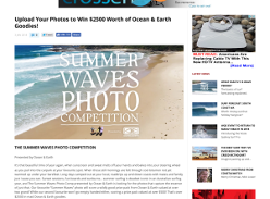 Win $2500 Worth of Ocean & Earth Goodies