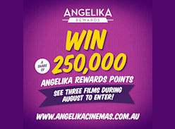 Win a Share of 250,000 Angelika Rewards Points - Angelika Cinemas