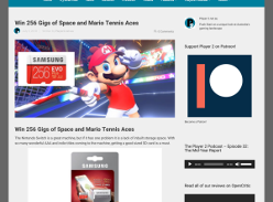 Win 256 Gigs of Space and Mario Tennis Aces
