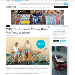 Win 2x awesome vintage bikes for you & a friend!