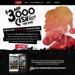 Win $3,000 cash & more! - Take 40 & Boost Mobile