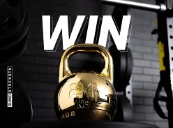 Win $3,000 of Gym Equipment + 24K Gold Kettlebell