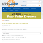 Win $3,000 to spend on your 'suite dreams'!
