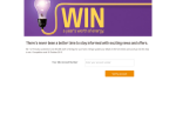 Win $3,000 worth of energy for your home!
