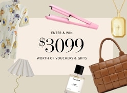 Win $3,099 of Prizes and Gift Vouchers