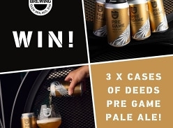 Win 3 Cases of Pre Game Pale Ale