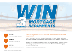 Win 3 months' mortgage repayments + MORE!