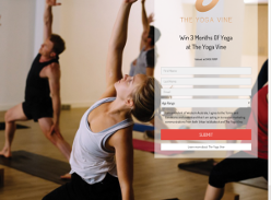 Win 3 months of yoga at 'The Yoga Vine'!