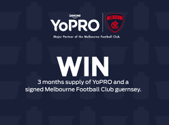 Win 3 Months Supply Yopro Yoghurt & Signed Guernsey