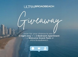Win a 3 Night Stay in a 2-Bedroom Apartment at Ultra Broadbeach
