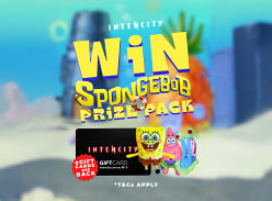 Win 3 Spongebob Plush Toys & a $50 Intencity Gift Card