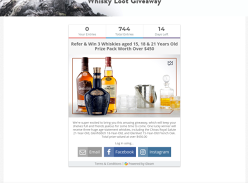 Win 3 Whiskies aged 15, 18 & 21 Years Old Prize Pack