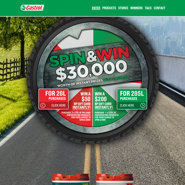 Win $30,000 worth of Instant Prizes!