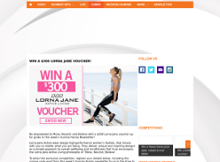 Win $300 Lorna Jane voucher