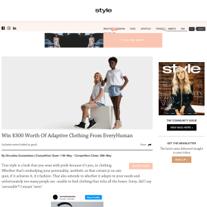 Win $300 Worth Of Adaptive Clothing From EveryHuman