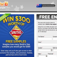 Win $300 Worth of Smith's Free Samples