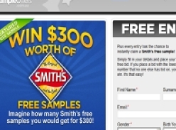 Win $300 Worth of Smith's Free Samples