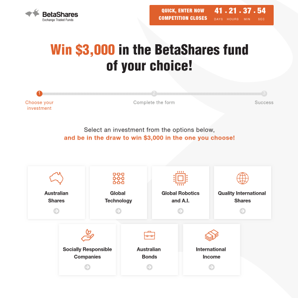 Win $3000 in Your Fund of Choice