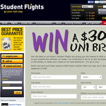 Win $3000 uni break - Studentflights.com.au