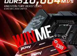 Win 32GB of Kingston FURY Beast DDR5 RAM
