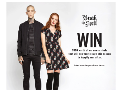 Win $350 worth of 'DANGERFIELD' new arrival clothing!