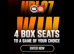 Win 4 Box Seats to a 2027 NBL Game of your Choice - NBL