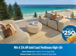 Win a $14.4 Million Gold Coast Penthouse High-Life - Dream Home Art Union