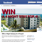 Win 4 nights accommodation for 4 people at the Point Resort!