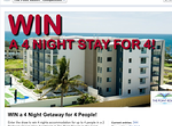 Win 4 nights accommodation for 4 people at the Point Resort!