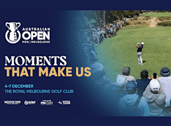 Win 4 Tickets to 2025 Australian Open Golf