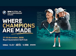 Win 4 Tickets to the 2025 BMW Australian PGA Championship