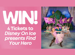 Win 4 Tickets to Disney on Ice Presents Find your Hero
