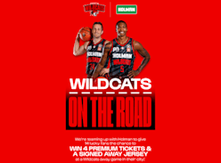 Win 4 Tickets to Perth Wildcats Game & a Signed Jersey