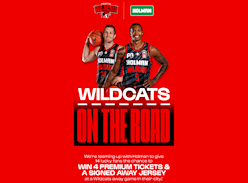 Win 4 Tickets to Perth Wildcats Game & a Signed Jersey