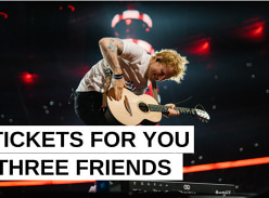 Win 4 Tickets to Ed Sheeran: The Mathematics World Tour