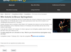 Win 4 tickets to see Bruce Springsteen in concert!