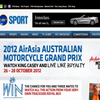 Win 4 tickets to the AirAsia Australian Motorcycle Grand Prix