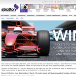 Win 4 Tickets to the Melbourne Grand Prix - Stratton