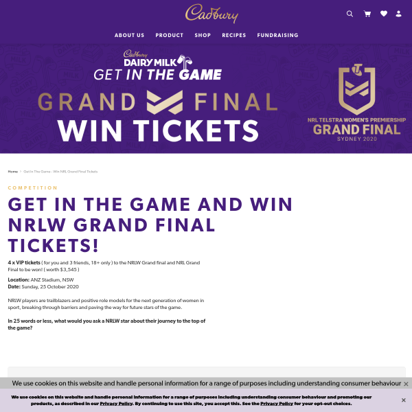 Win 4 x VIP tickets to the NRLW Grand final & NRL Grand Final!