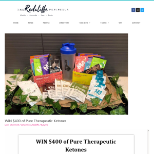 Win $400 of Pure Therapeutic Ketones