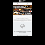 Win 4x tickets to the F1 Grand Prix! - White Ribbon Australia