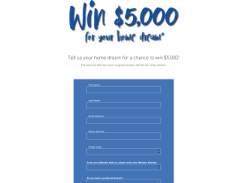 Win $5,000 for your home dream