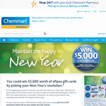 Win $5,000 in eftpos gift cards!