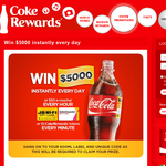 Win $5,000 instantly every day or a $50 eVoucher every hour!