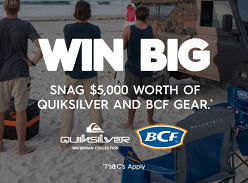 Win $5,000 Worth of Quiksilver and BCF Products