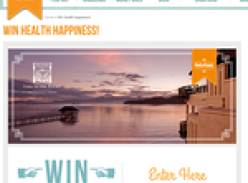 Win 5 days of health & happiness for 2 in Borneo!