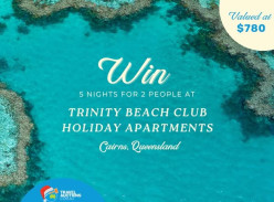 Win 5 Nights for 2 at Trinity Beach Club Holiday Apartments - Travel Auctions