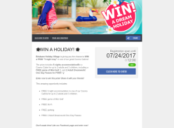 Win 5 nights for up to 2 adults & 3 children